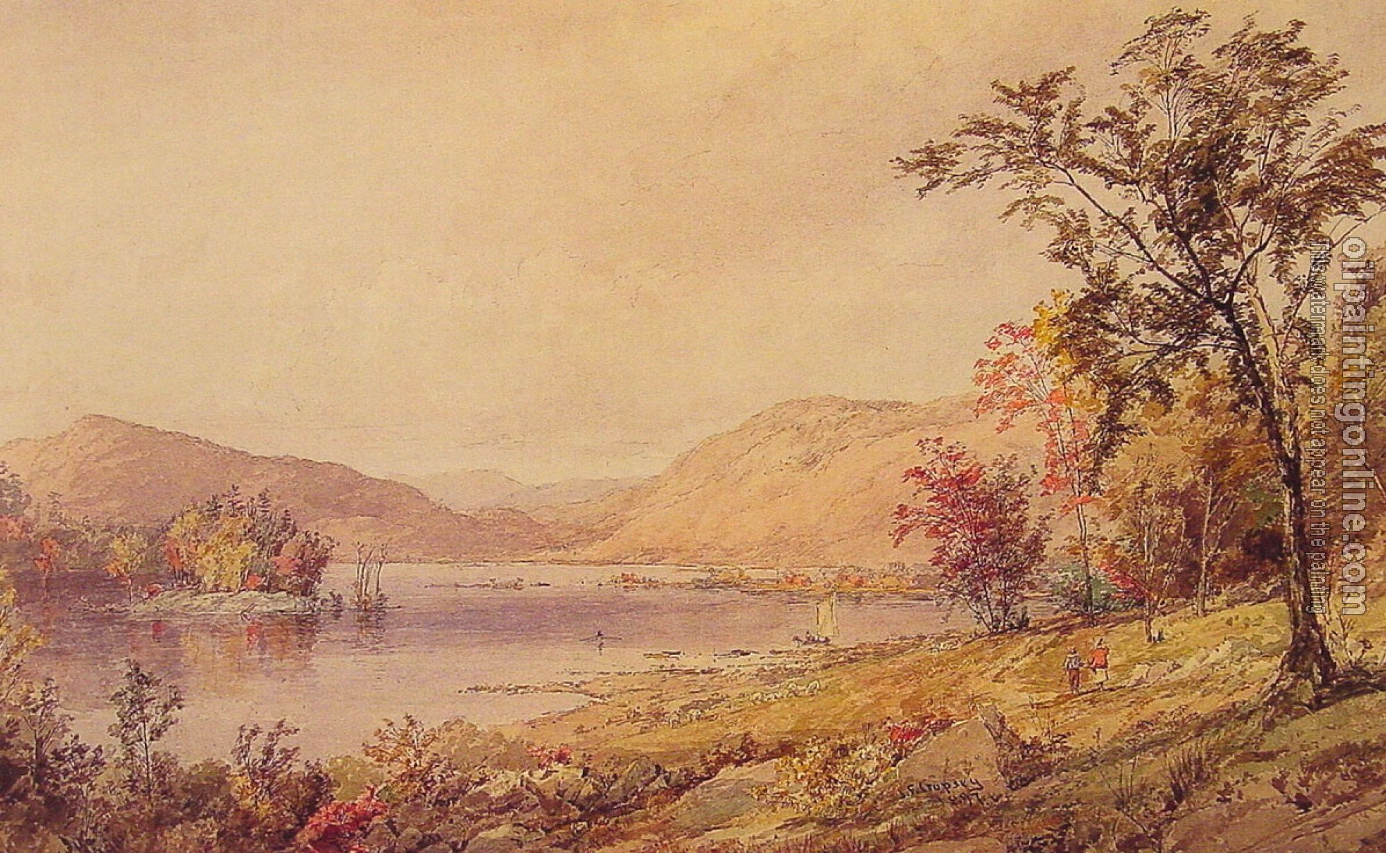 Jasper Francis Cropsey - Greenwood Lake